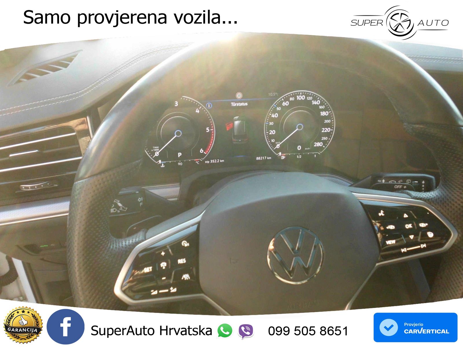 Volkswagen Touareg 3.0 V6 TDI (286 KS) 4MOTION Tiptronic R-Line LED+GR SJED+ACC