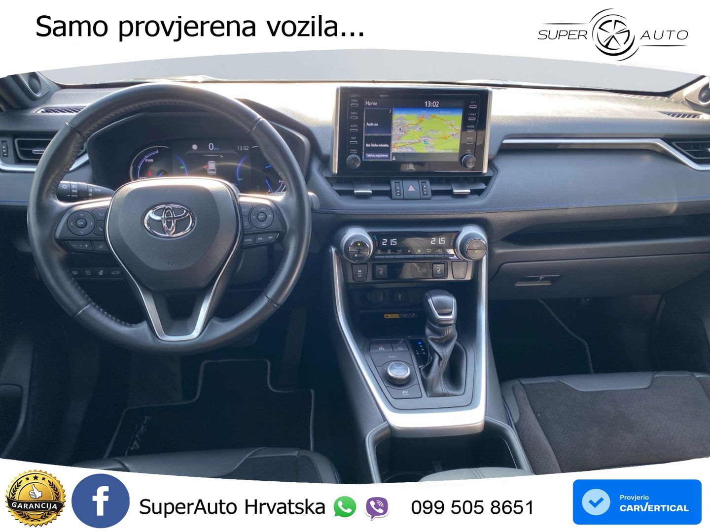 Toyota RAV4 2.5 (222 KS) Hybrid E-Four e-CVT Style LED+GR SJED+ACC