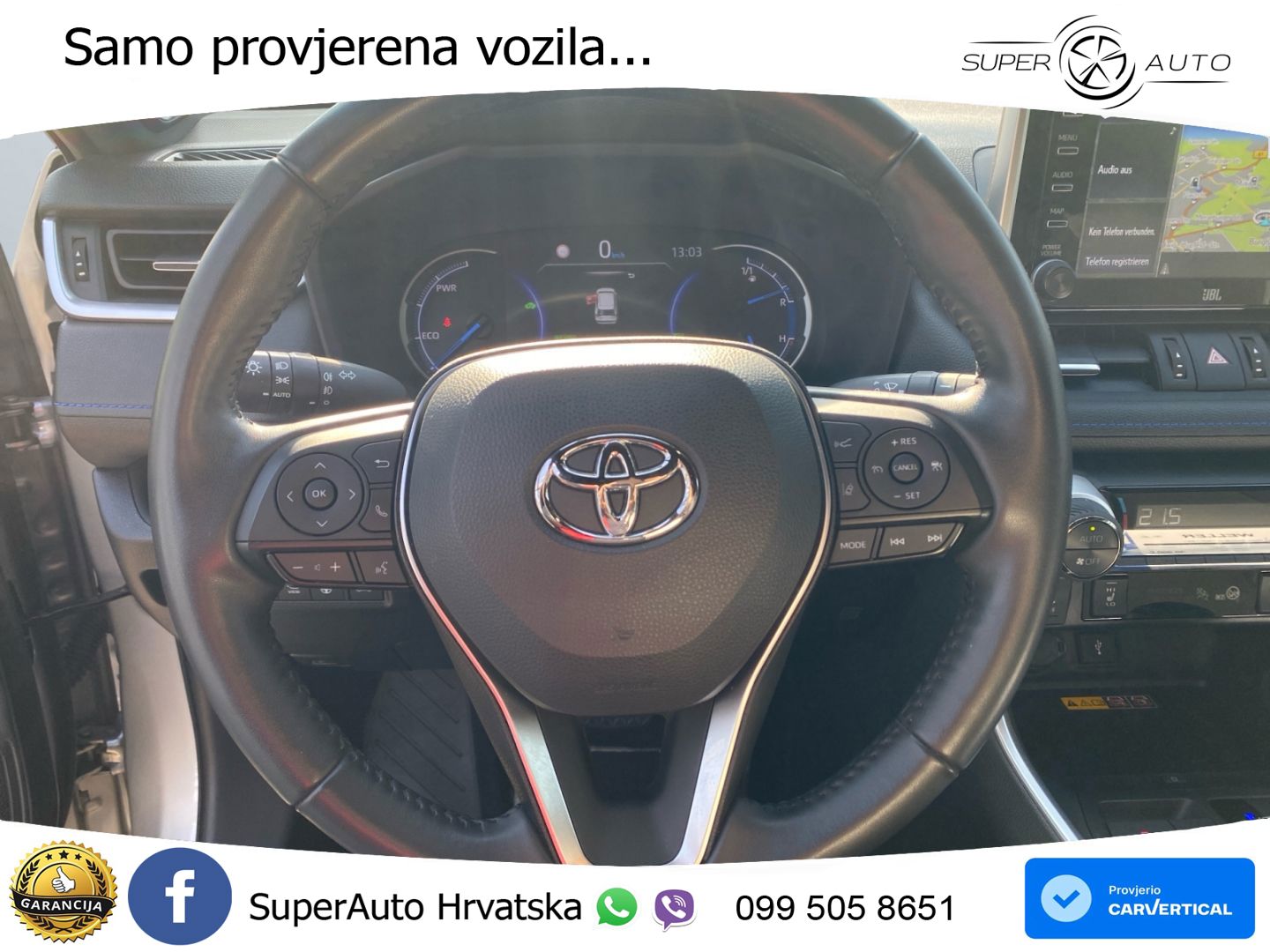 Toyota RAV4 2.5 (222 KS) Hybrid E-Four e-CVT Style LED+GR SJED+ACC
