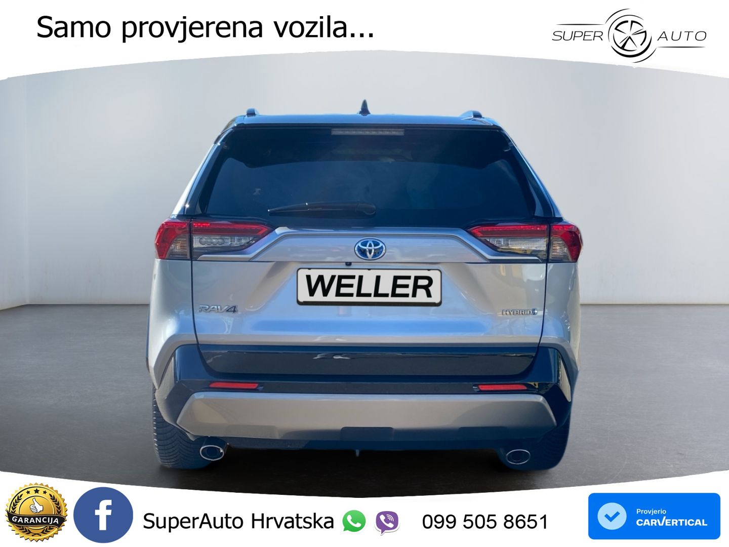 Toyota RAV4 2.5 (222 KS) Hybrid E-Four e-CVT Style LED+GR SJED+ACC