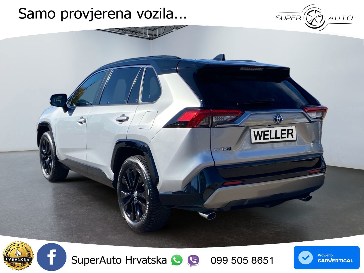 Toyota RAV4 2.5 (222 KS) Hybrid E-Four e-CVT Style LED+GR SJED+ACC