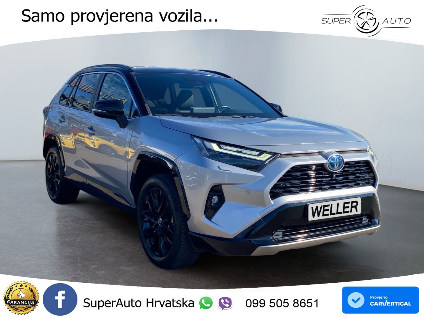 Toyota RAV4 2.5 (222 KS) Hybrid E-Four e-CVT Style LED+GR SJED+ACC