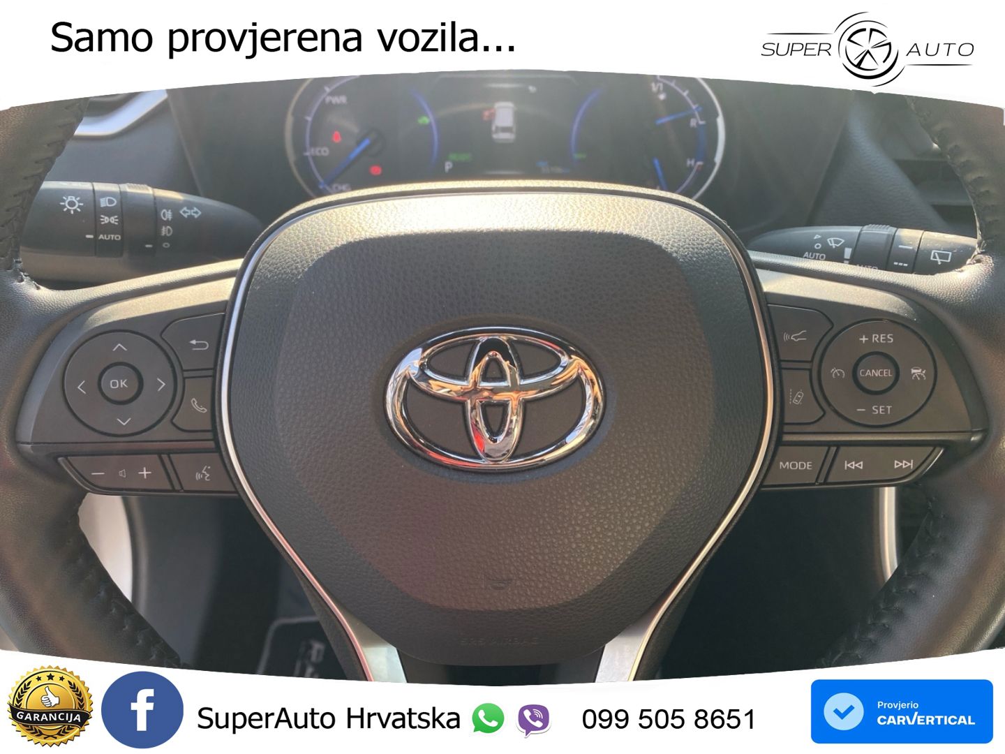 Toyota RAV4 2.5 (222 KS) Hybrid E-Four e-CVT Style LED+GR SJED+ACC