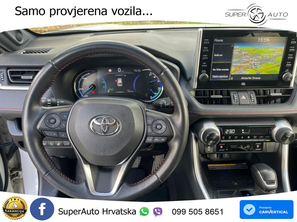 Toyota RAV4 2.5 D-4S (306 KS) Hybrid AWD-i e-CVT Style