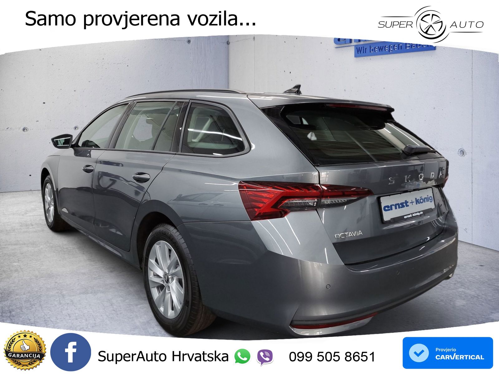 Škoda Octavia Combi 2.0 TDI (150 KS) DSG Selection LED+GR SJED+ACC