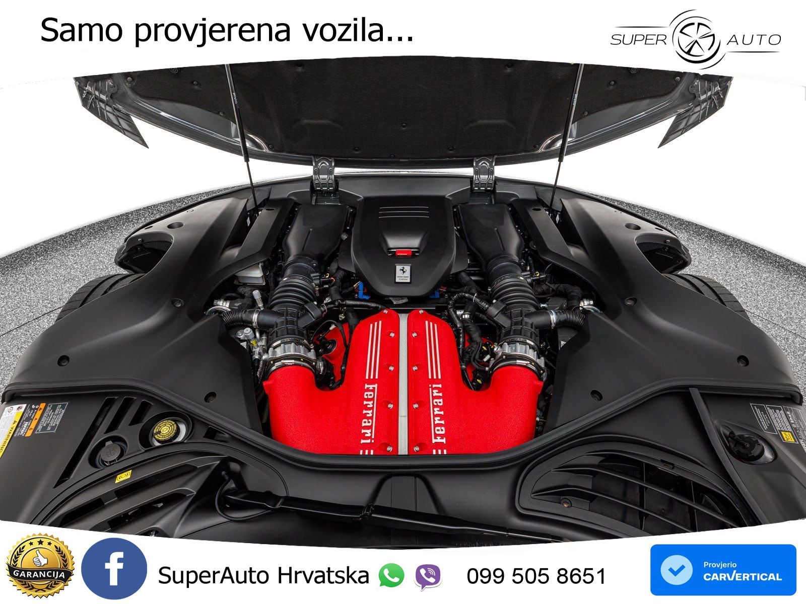 Ferrari 12Cilindri Spider 6.5 V12 (830 KS) F1 DCT LED+GR SJED+ACC