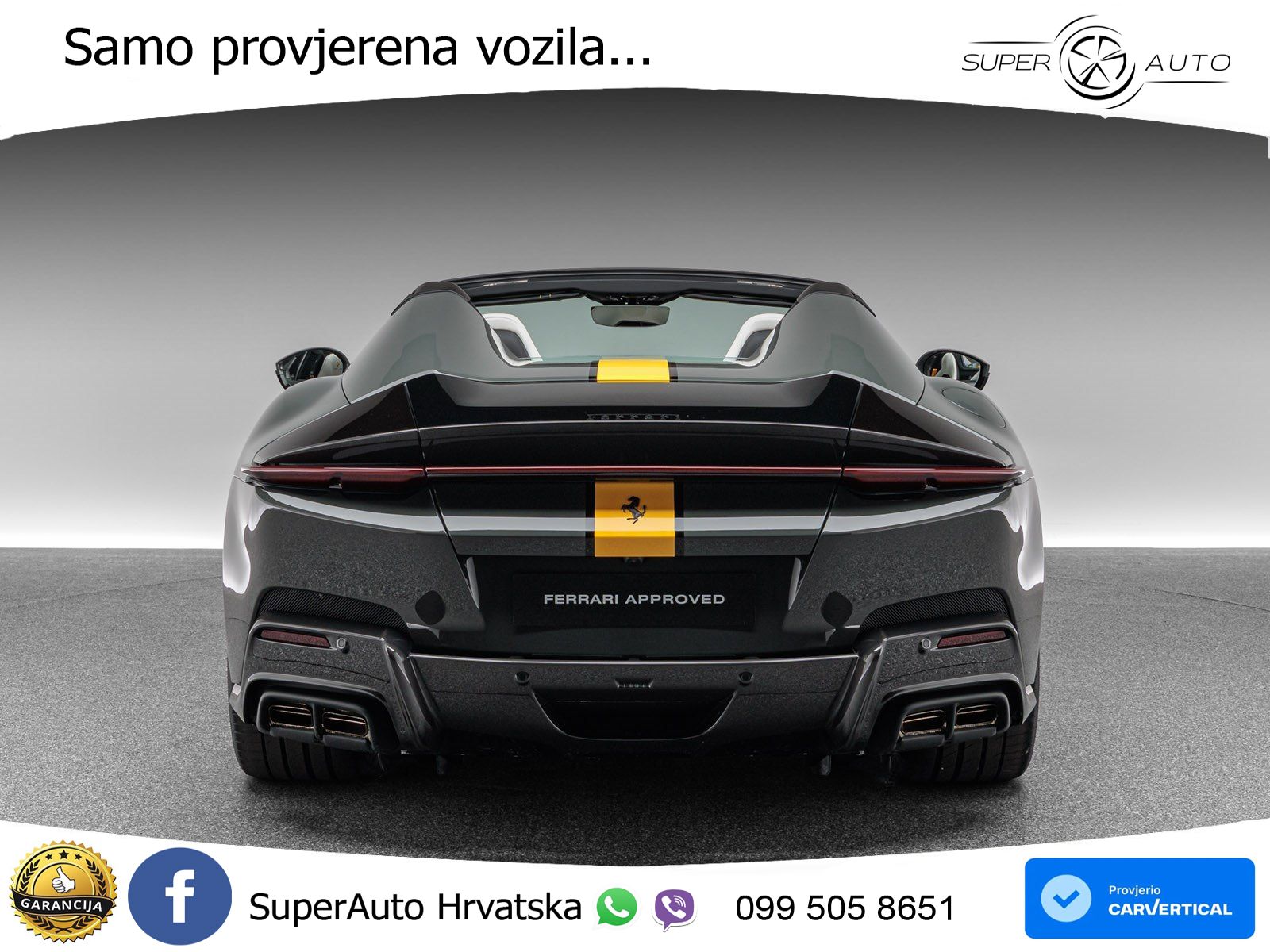 Ferrari 12Cilindri Spider 6.5 V12 (830 KS) F1 DCT LED+GR SJED+ACC