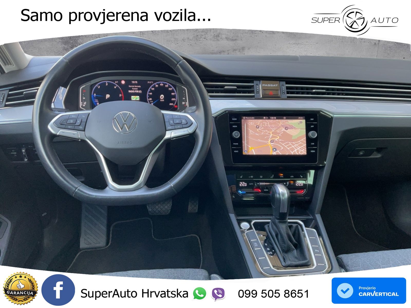 Volkswagen Passat Variant 2.0 TDI (150 KS) DSG Business LED+GR SJED+ACC