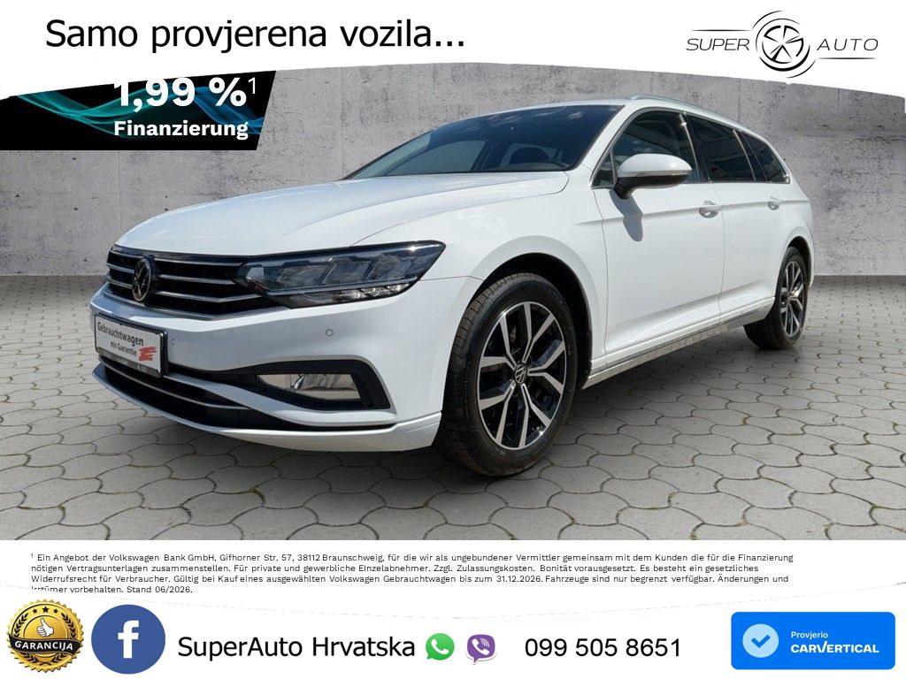 Volkswagen Passat Variant 2.0 TDI (150 KS) DSG Business LED+GR SJED+ACC