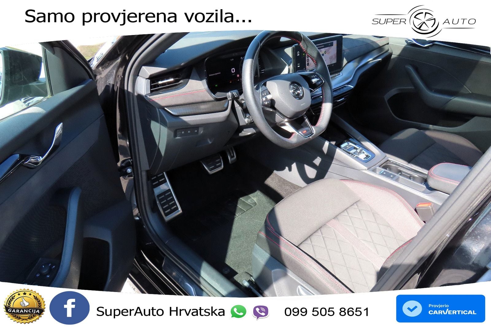 Škoda Octavia Combi RS 2.0 TDI (200 KS) DSG LED+GR SJED+ACC