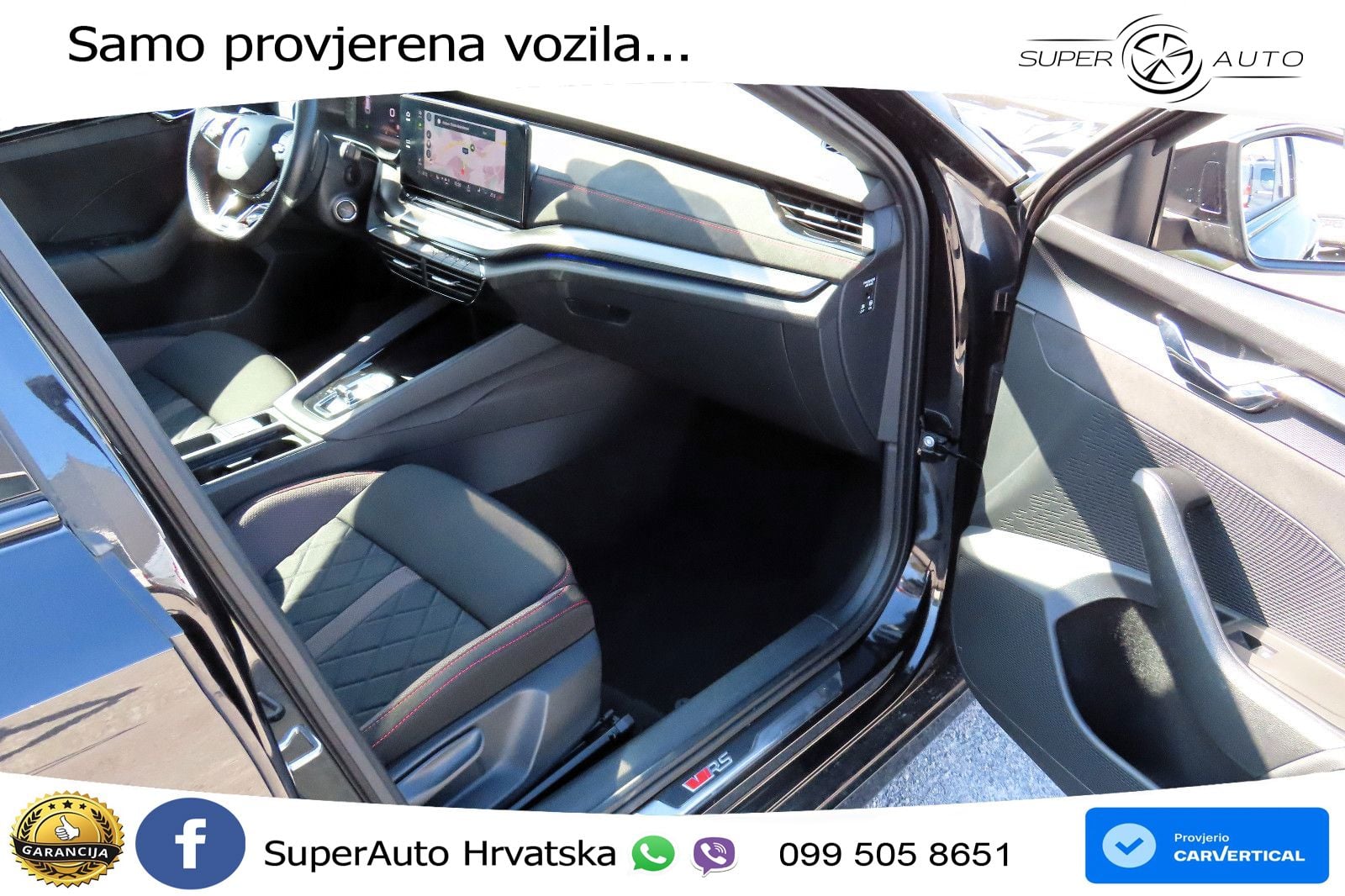Škoda Octavia Combi RS 2.0 TDI (200 KS) DSG LED+GR SJED+ACC