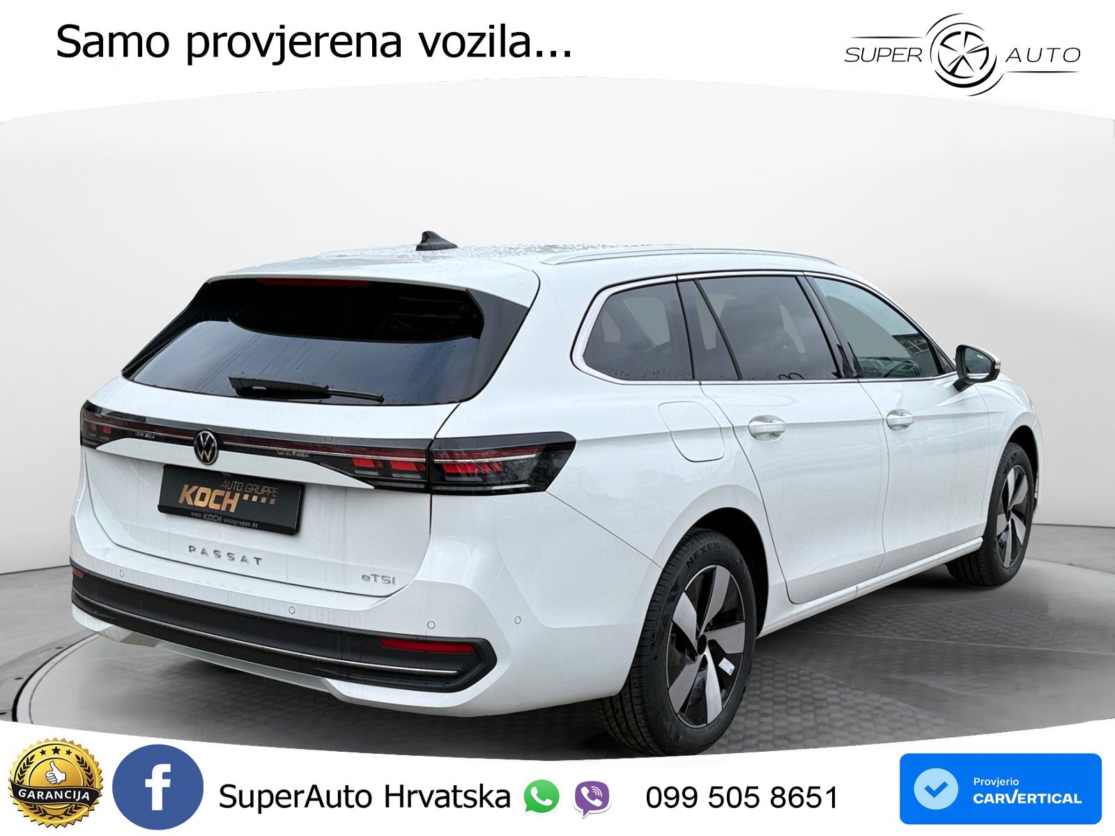 Volkswagen Passat Variant 1.5 eTSI (150 KS) DSG Business LED+GR SJED+ACC