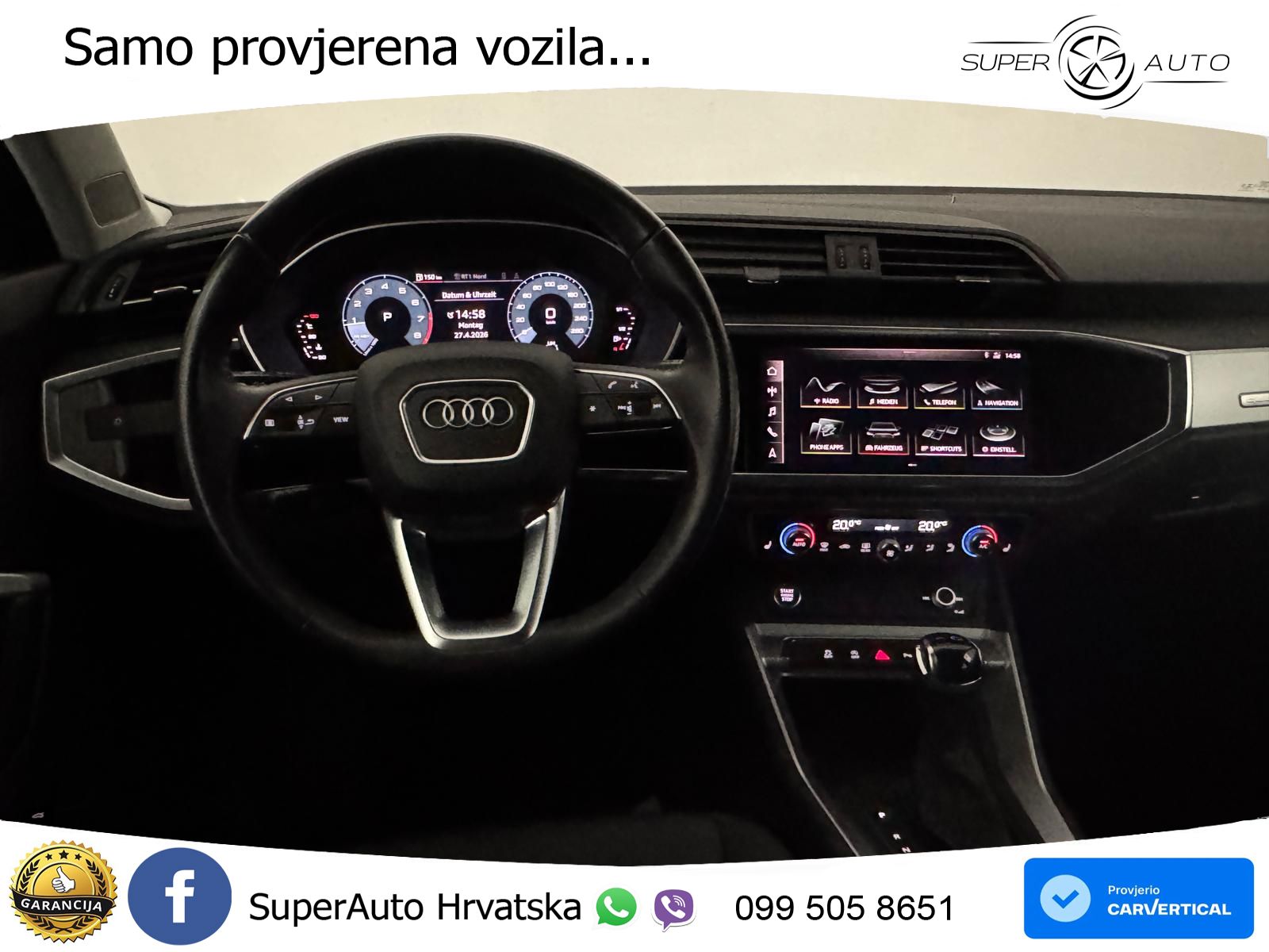 Audi Q3 40 TFSI (190 KS) quattro S tronic S line