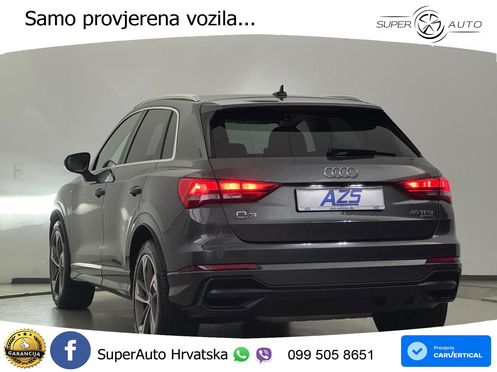Audi Q3 40 TFSI (190 KS) quattro S tronic S line