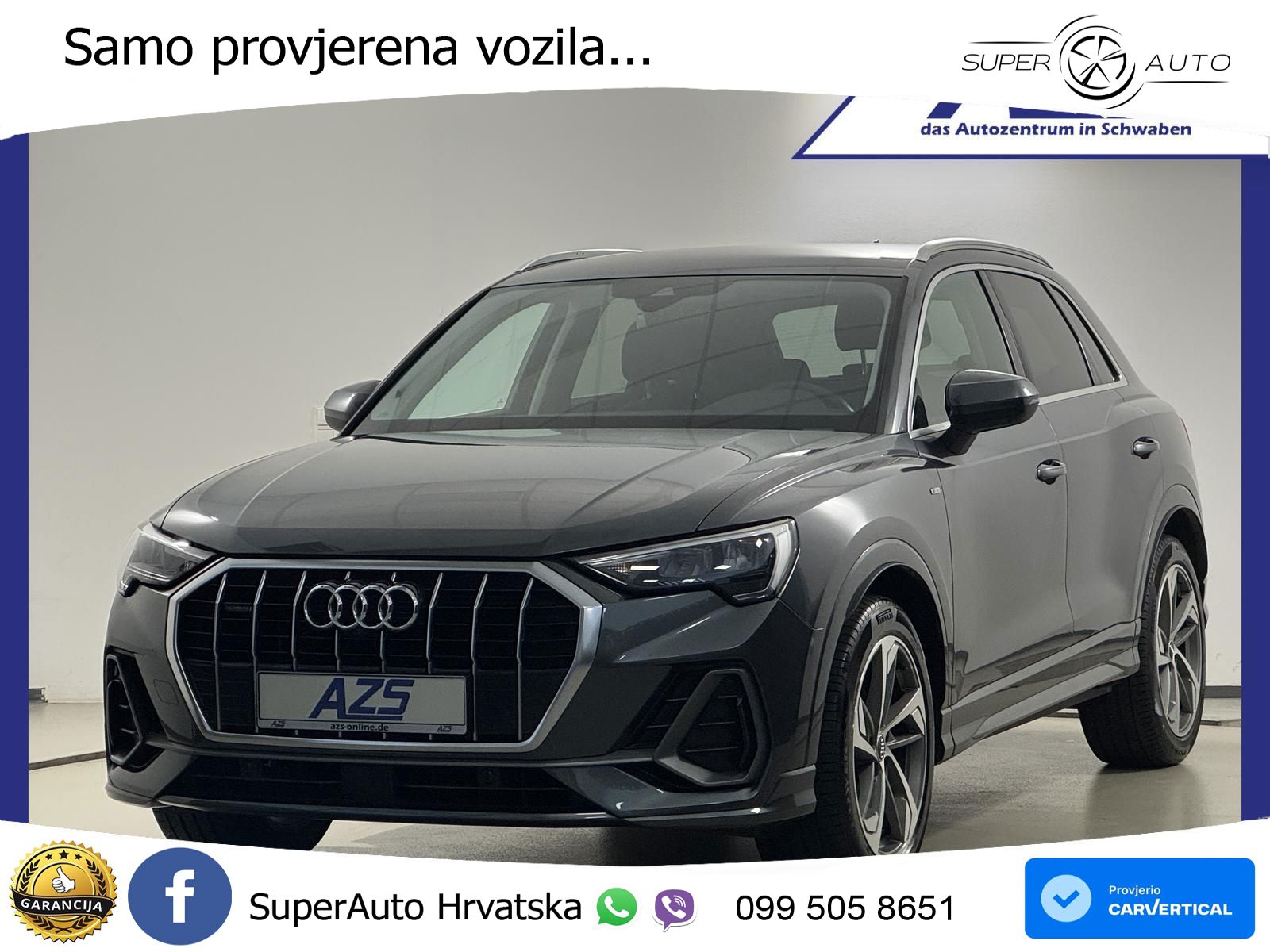 Audi Q3 40 TFSI (190 KS) quattro S tronic S line