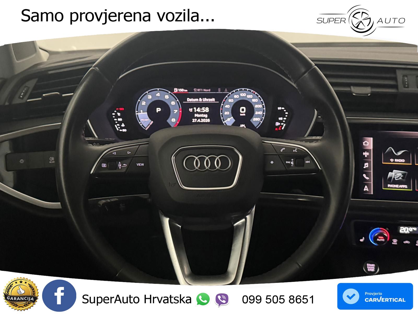Audi Q3 40 TFSI (190 KS) quattro S tronic S line