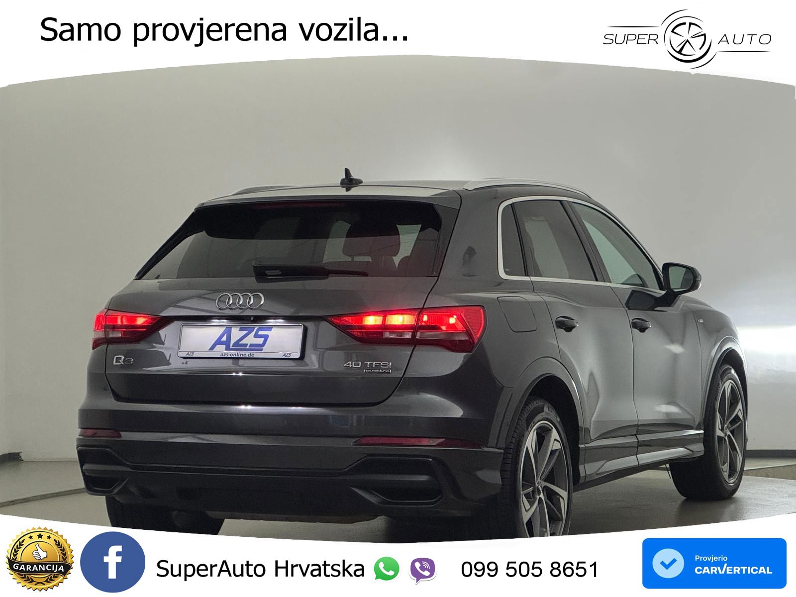Audi Q3 40 TFSI (190 KS) quattro S tronic S line