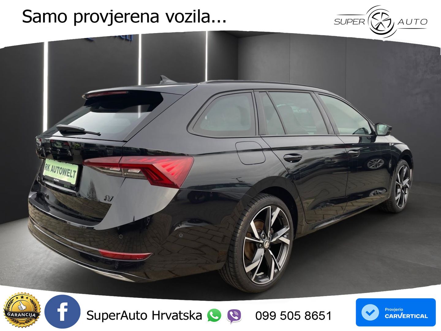 Škoda Octavia Combi iV 1.4 TSI (204 KS) DSG SportLine LED+GR SJED+ACC
