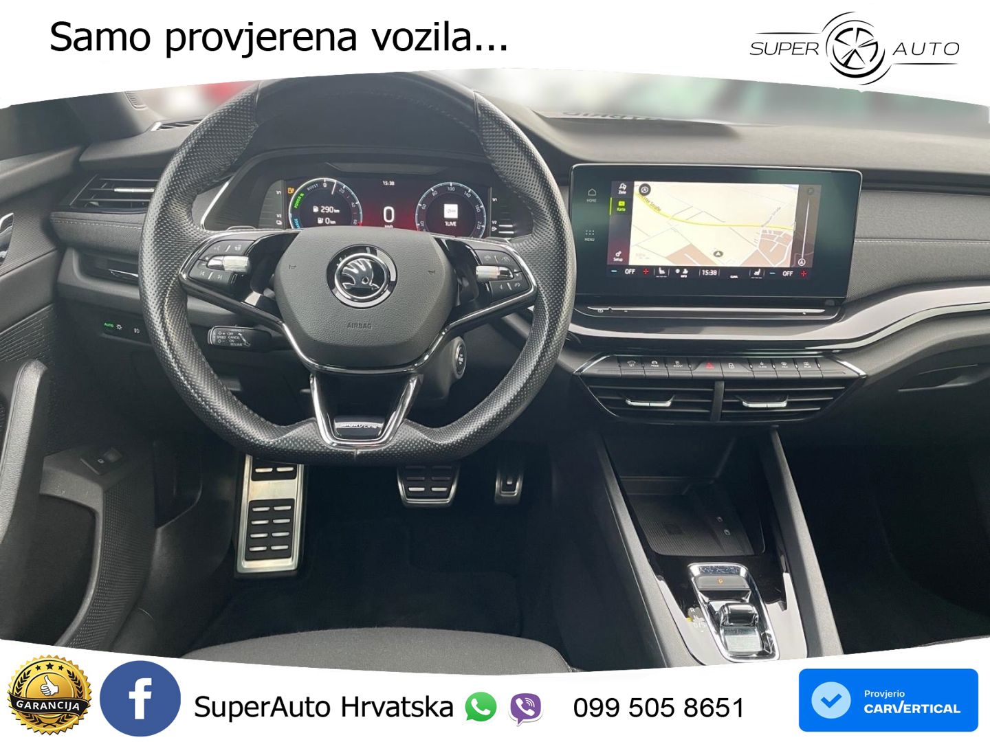 Škoda Octavia Combi iV 1.4 TSI (204 KS) DSG SportLine LED+GR SJED+ACC