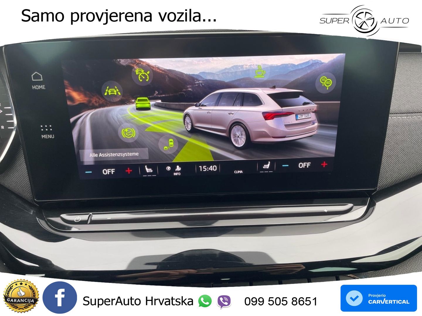 Škoda Octavia Combi iV 1.4 TSI (204 KS) DSG SportLine LED+GR SJED+ACC