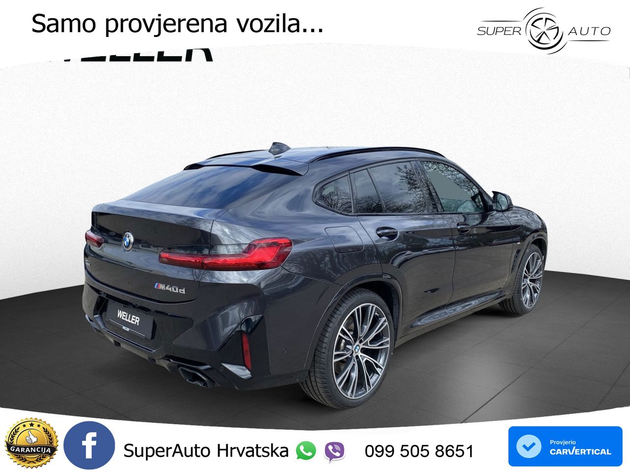 BMW X4 M40d (340 KS) xDrive Steptronic LED+GR SJED+ACC