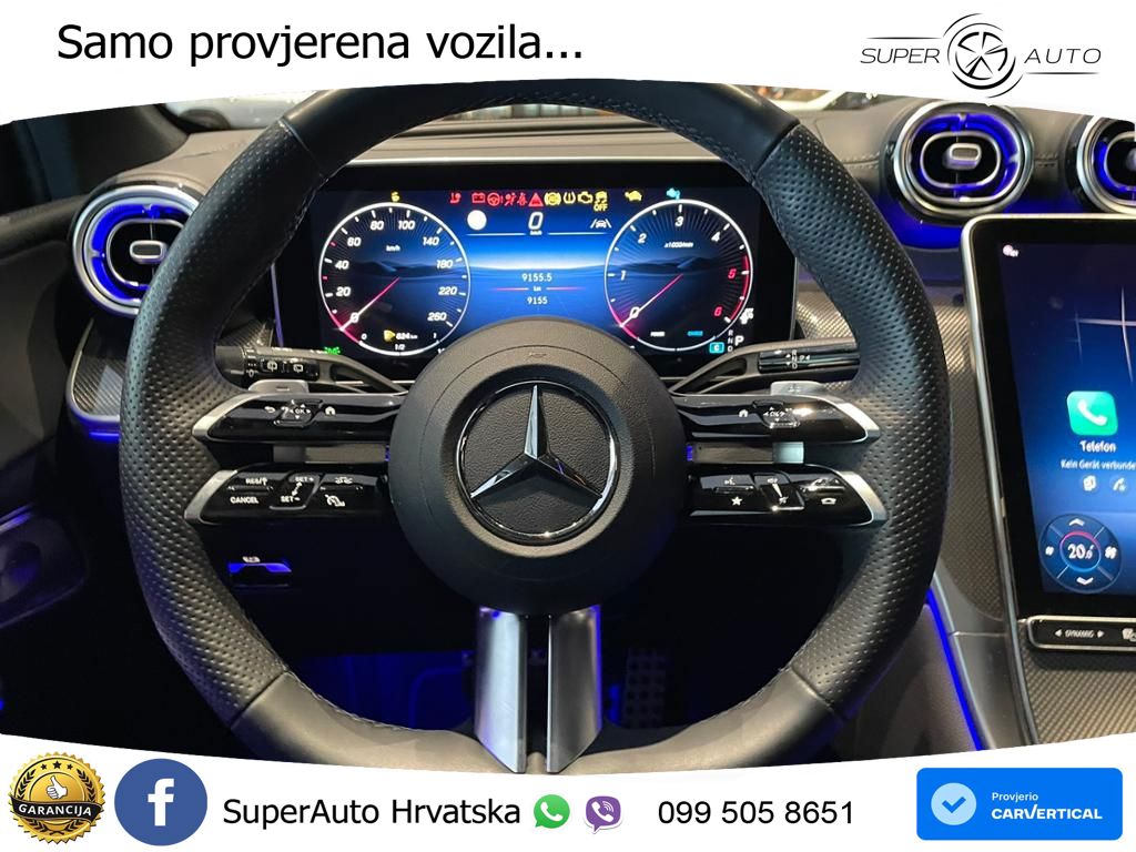 Mercedes GLC 450d (367 KS) 4MATIC 9G-TRONIC AMG ACC+HEAD+GR SJED+360+PANO