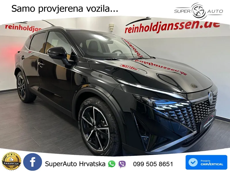 Nissan Qashqai 1.3 DIG-T (158 KS) Xtronic Tekna LED+GR SJED+ACC