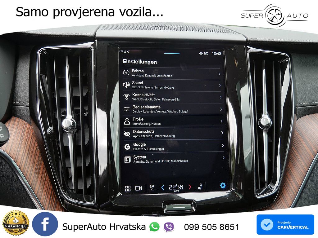 Volvo XC60 B4 Diesel AWD Geartronic ACC+HEAD+4xGR SJED+360+PANO