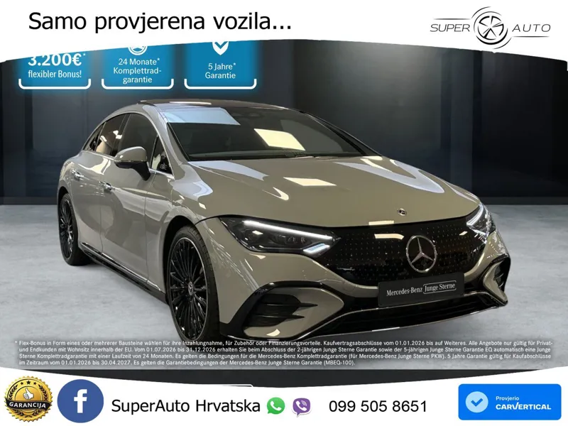 Mercedes EQE 350 100 kWh (320 KS) 4MATIC AMG ACC+HEAD+GR SJED+360+PANO