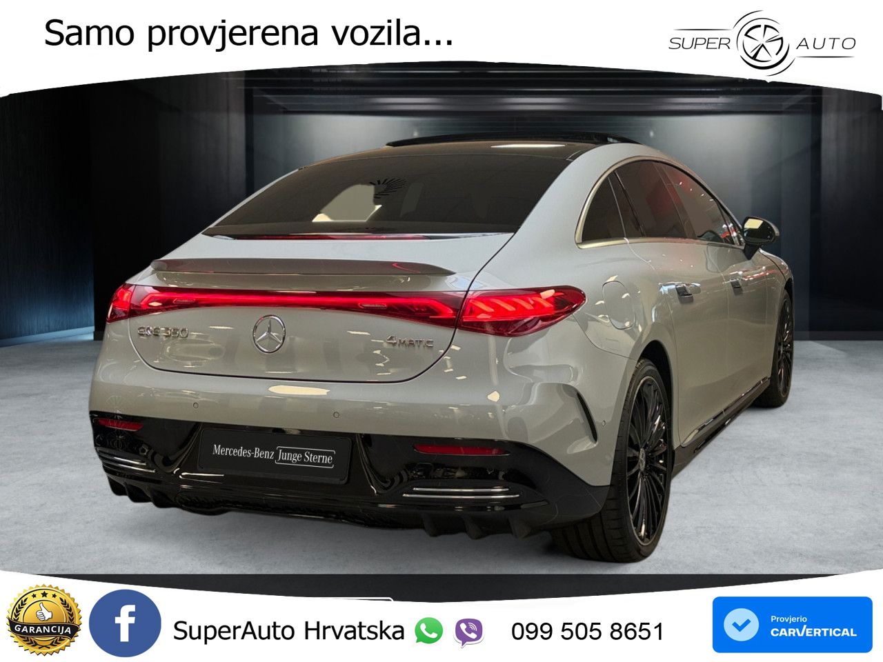 Mercedes EQE 350 100 kWh (320 KS) 4MATIC AMG ACC+HEAD+GR SJED+360+PANO