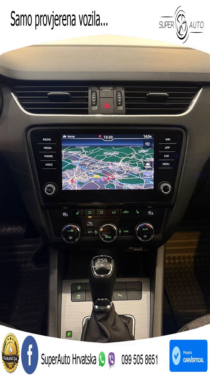 Škoda Octavia Combi 2.0 TDI (150 KS) DSG LED+GR SJED+ACC