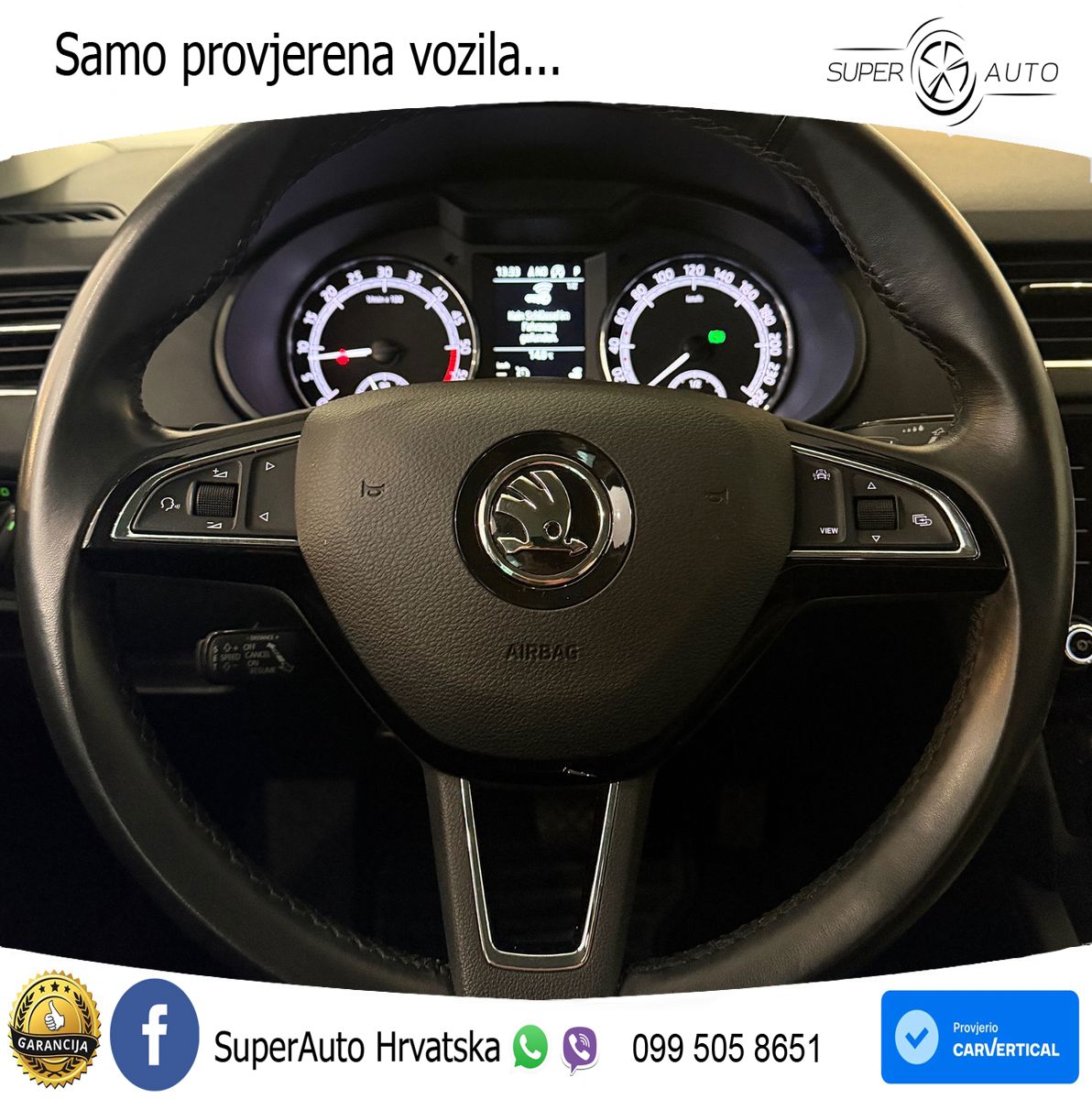 Škoda Octavia Combi 2.0 TDI (150 KS) DSG LED+GR SJED+ACC
