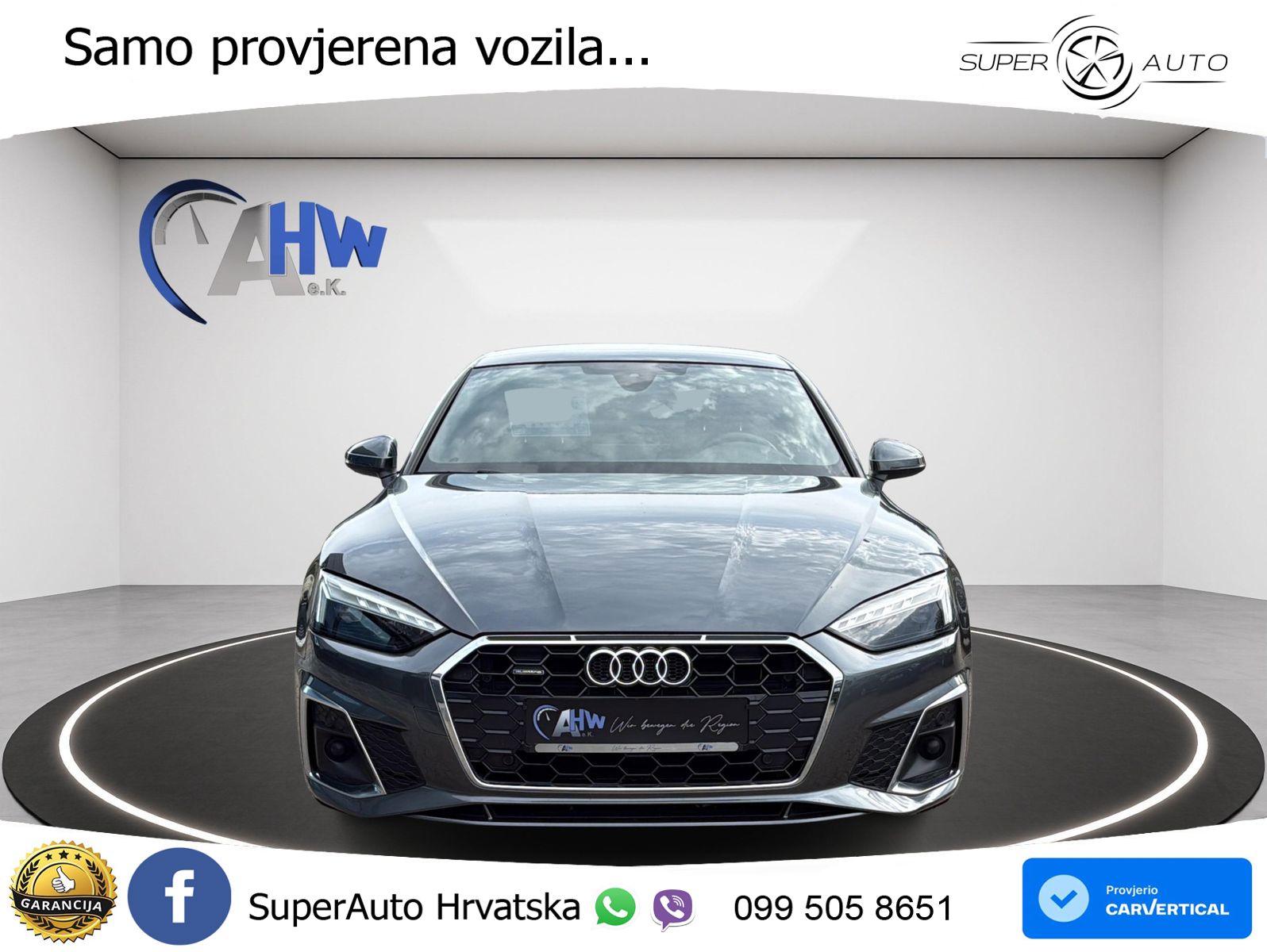 Audi A5 Sportback 40 TDI (204 KS) quattro S tronic S line MATRIX+GR SJED+KAM
