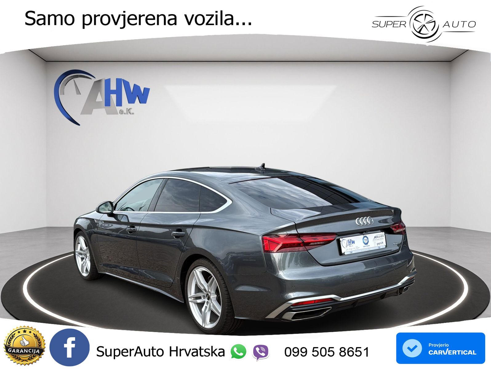 Audi A5 Sportback 40 TDI (204 KS) quattro S tronic S line MATRIX+GR SJED+KAM