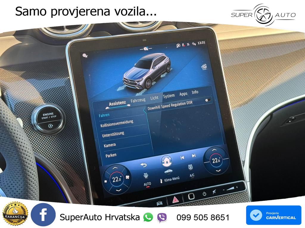 Mercedes GLC 220d (197 KS) 4MATIC 9G-TRONIC AMG LED+GR SJED+ACC
