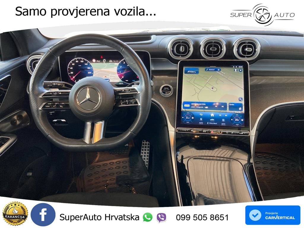 Mercedes GLC 300 (258 KS) 4MATIC 9G-TRONIC AMG ZRAČNI+ACC+GR SJED+KAM+PANO