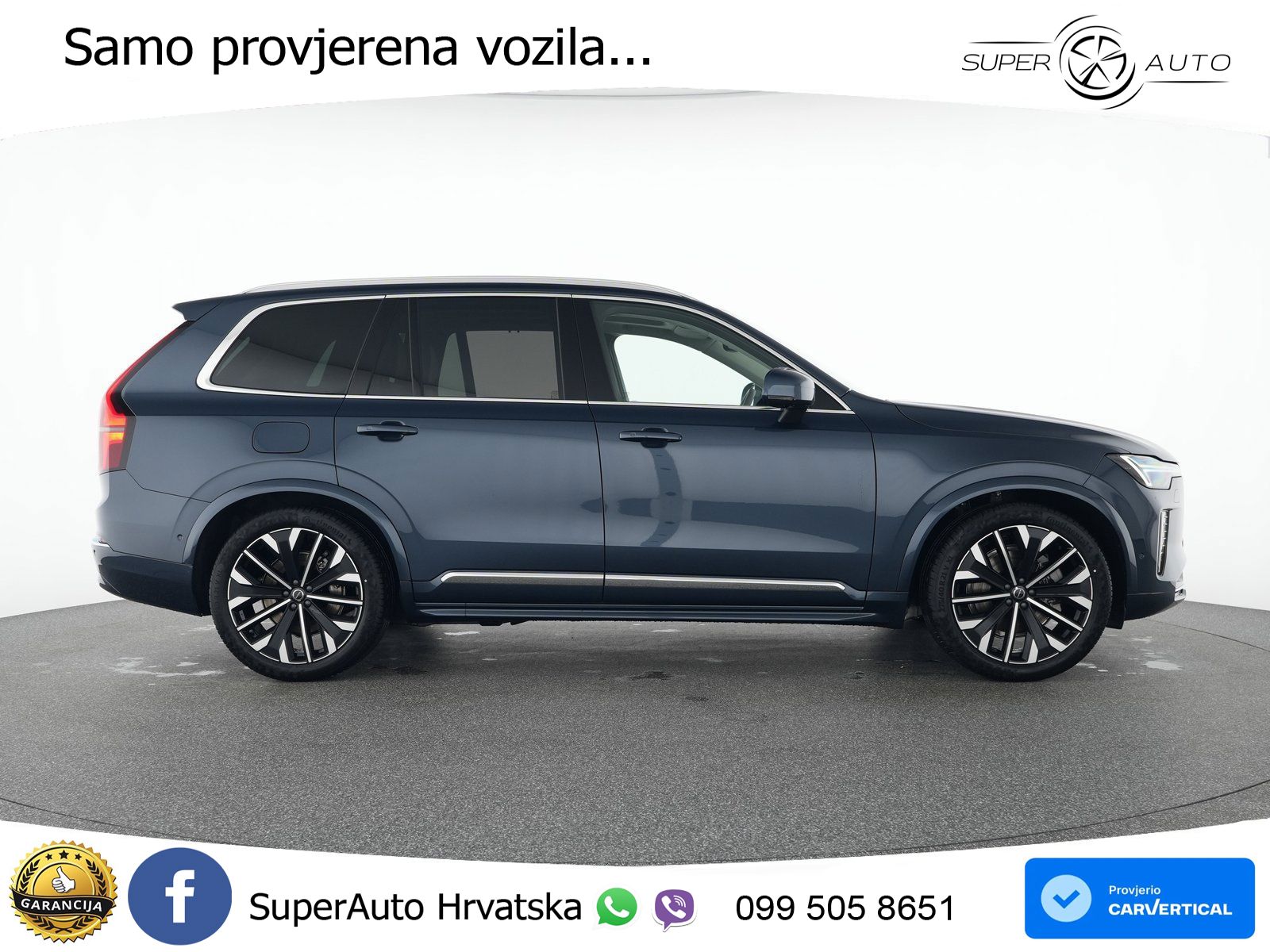 Volvo XC90 2.0 B5 AWD Automatic ACC+HEAD+4xGR SJED+360+PANO