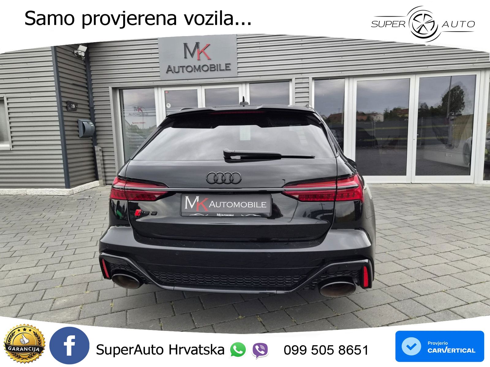 Audi RS6 Avant 4.0 TFSI V8 (600 KS) quattro Tiptronic LED+GR SJED+ACC