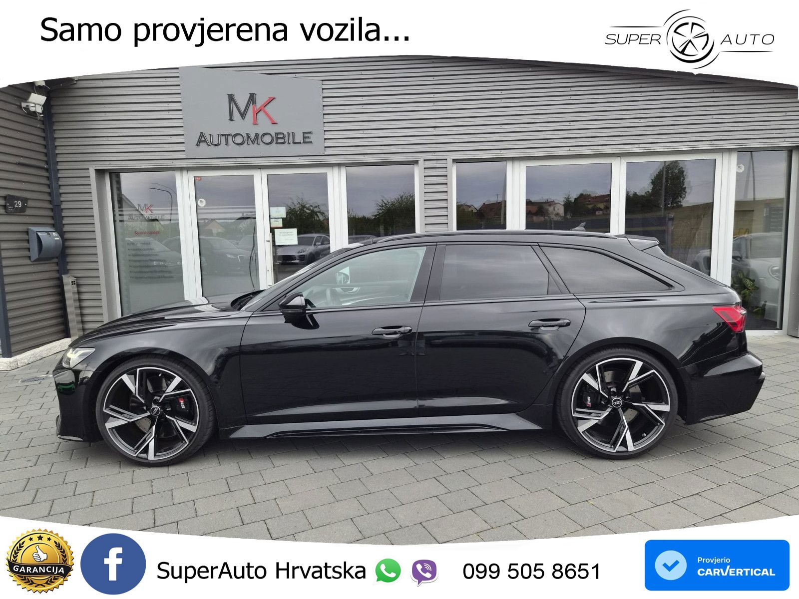 Audi RS6 Avant 4.0 TFSI V8 (600 KS) quattro Tiptronic LED+GR SJED+ACC