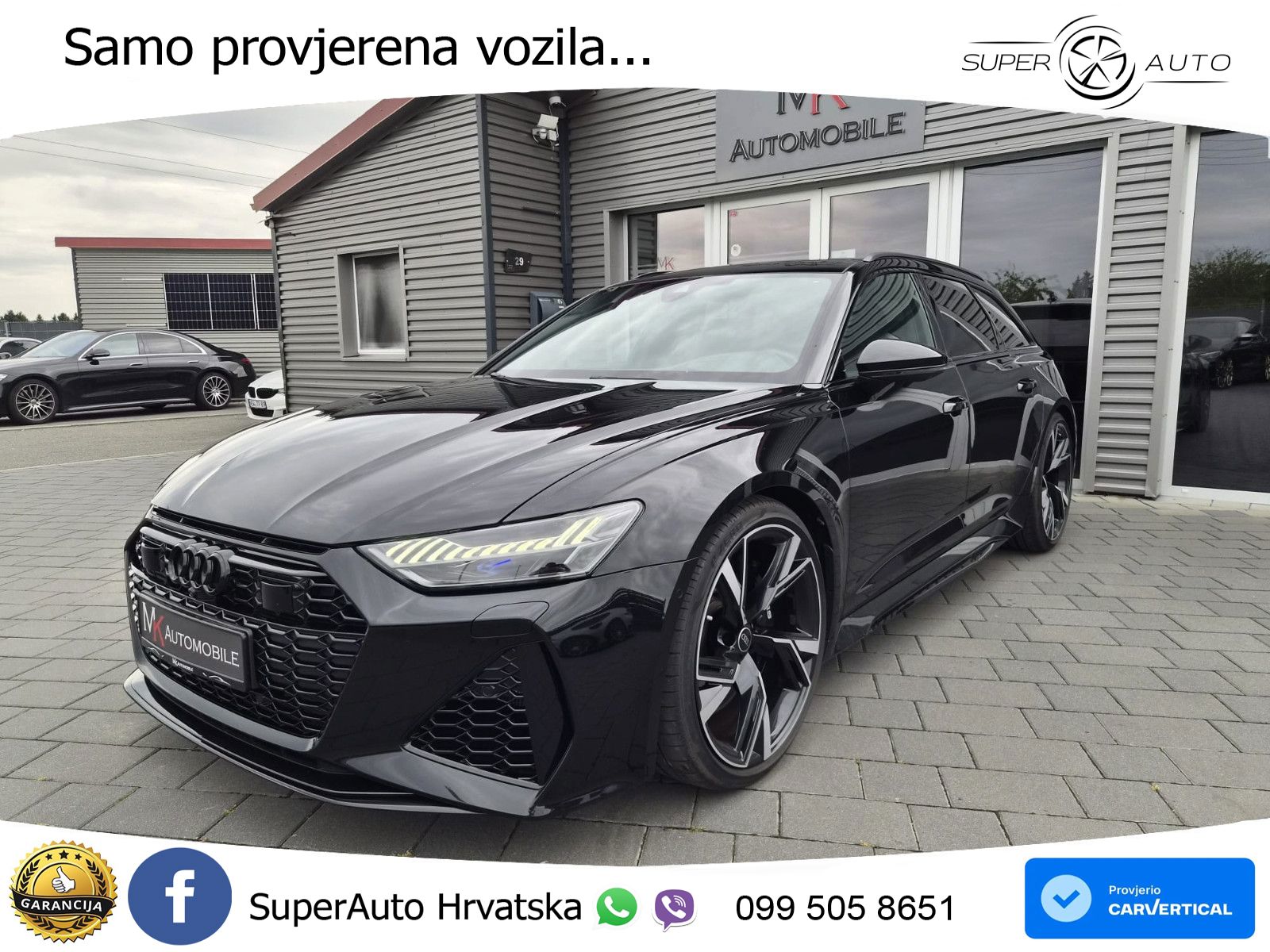 Audi RS6 Avant 4.0 TFSI V8 (600 KS) quattro Tiptronic LED+GR SJED+ACC