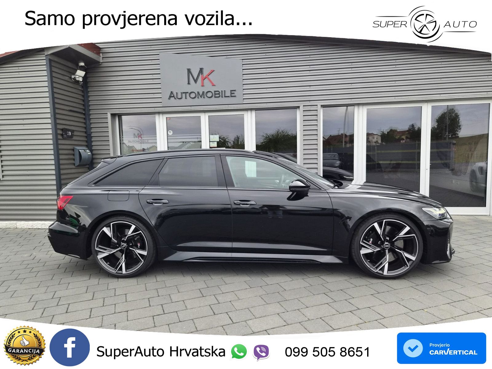 Audi RS6 Avant 4.0 TFSI V8 (600 KS) quattro Tiptronic LED+GR SJED+ACC