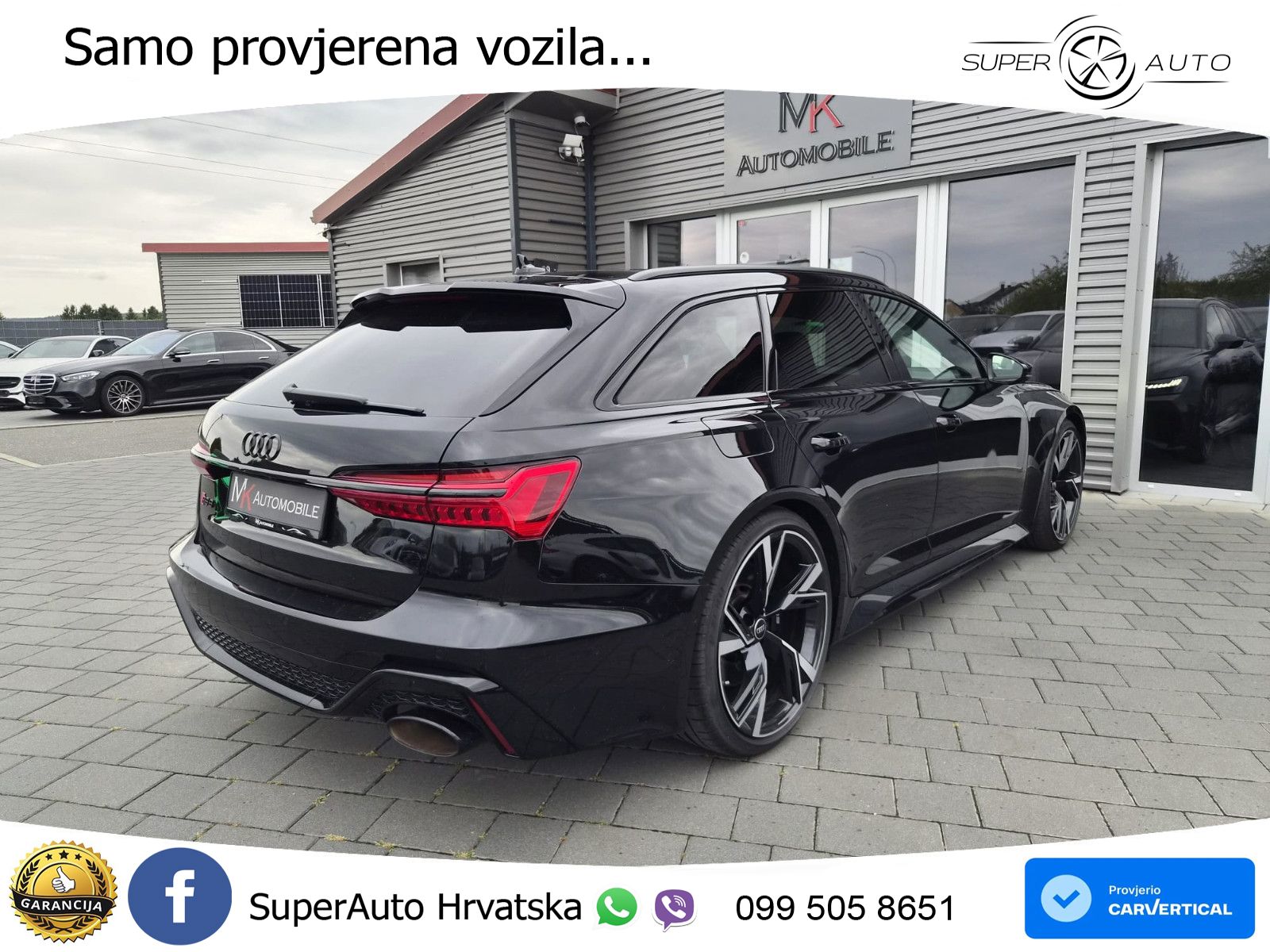 Audi RS6 Avant 4.0 TFSI V8 (600 KS) quattro Tiptronic LED+GR SJED+ACC