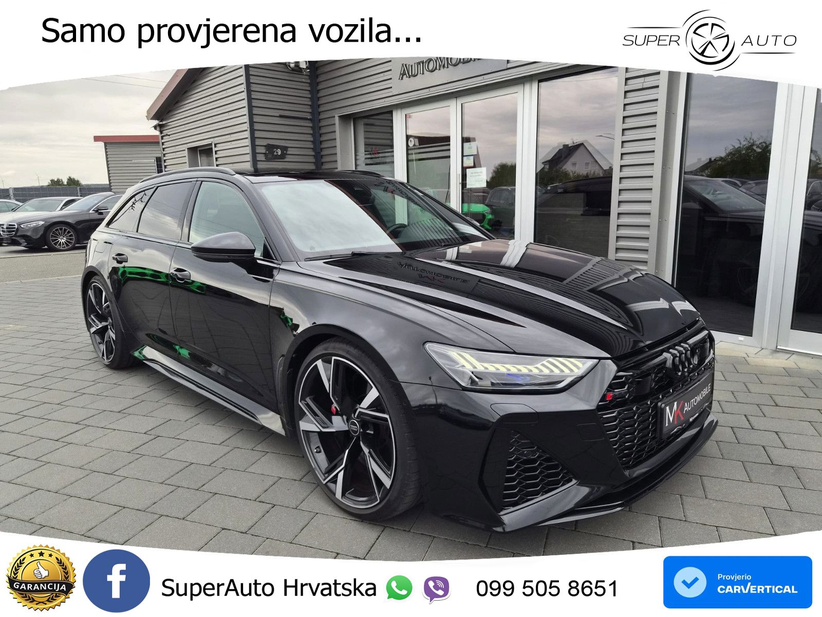Audi RS6 Avant 4.0 TFSI V8 (600 KS) quattro Tiptronic LED+GR SJED+ACC