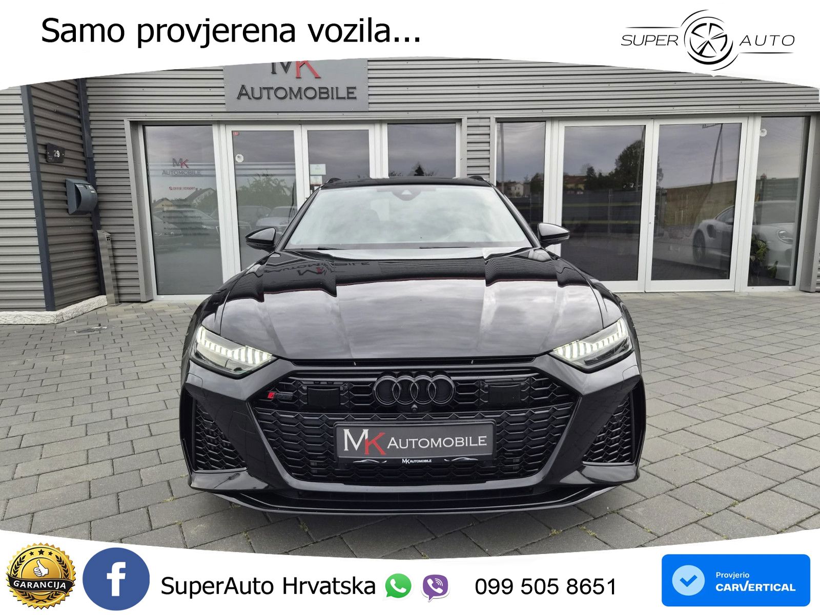 Audi RS6 Avant 4.0 TFSI V8 (600 KS) quattro Tiptronic LED+GR SJED+ACC