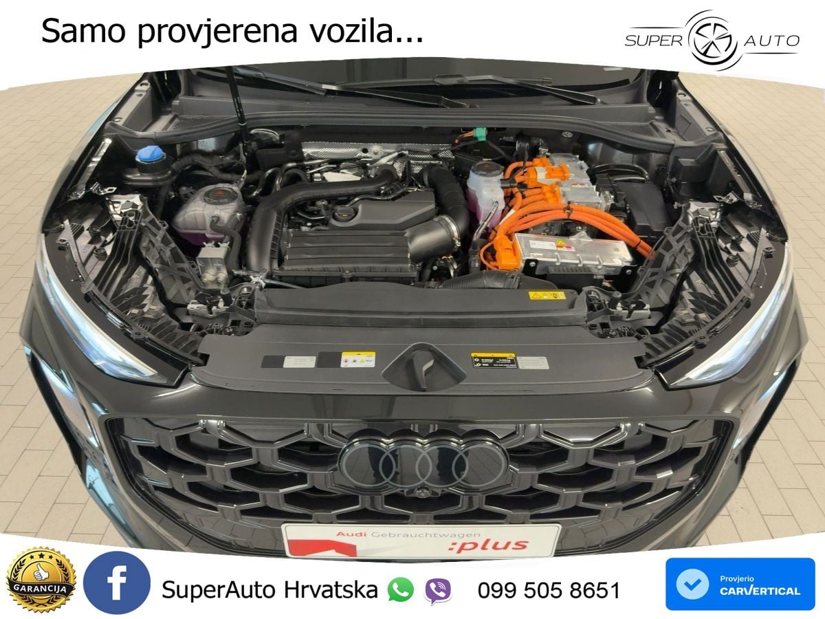Audi Q3 1.5 TFSIe (272 KS) S tronic LED+GR SJED+ACC