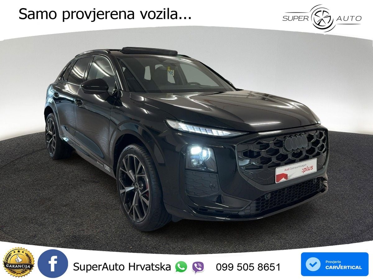 Audi Q3 1.5 TFSIe (272 KS) S tronic LED+GR SJED+ACC