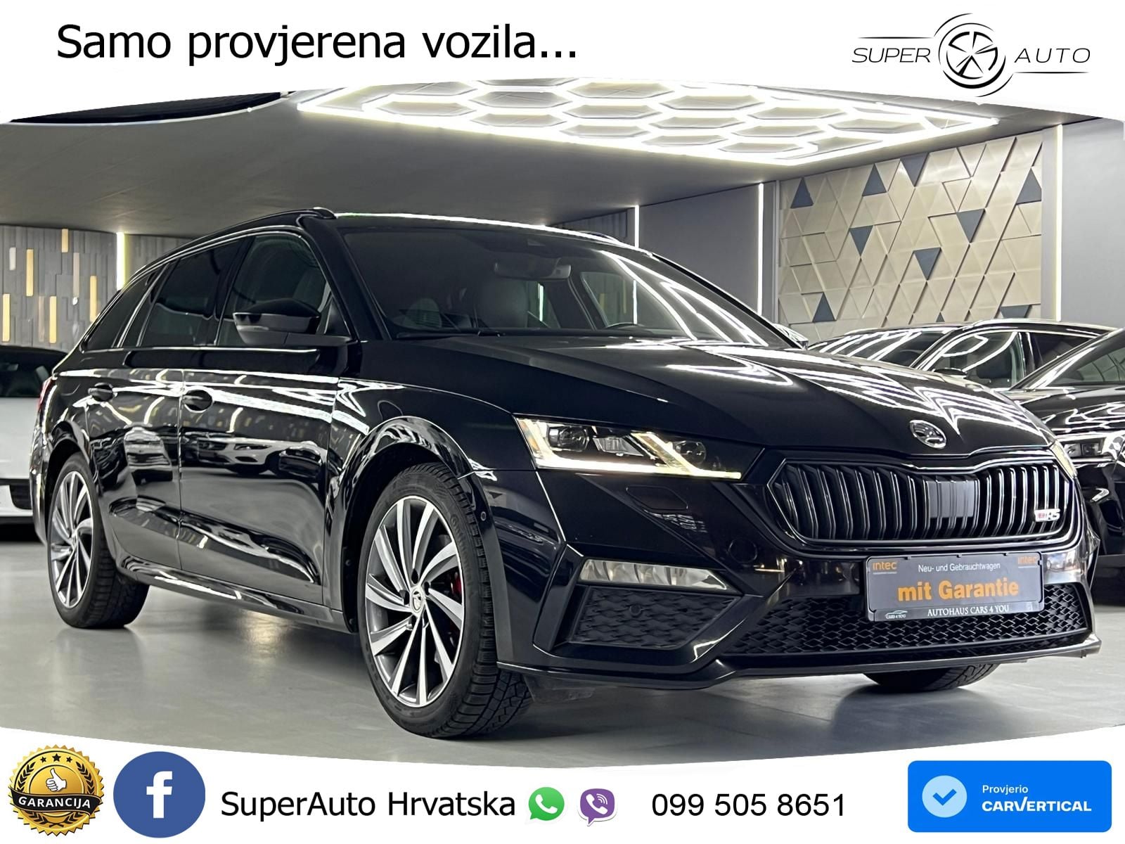 Škoda Octavia Combi RS 2.0 TDI (200 KS) DSG