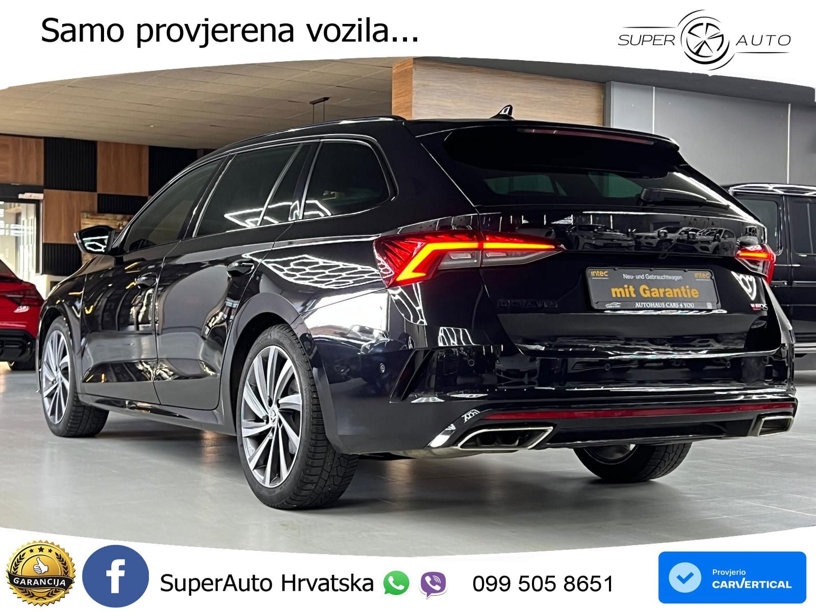 Škoda Octavia Combi RS 2.0 TDI (200 KS) DSG