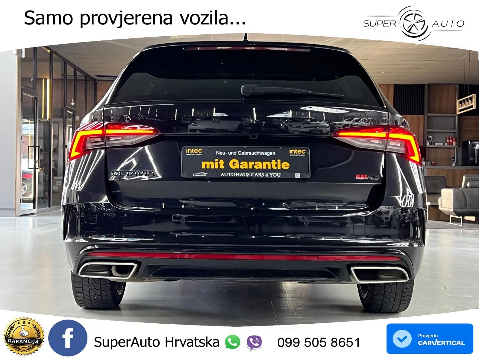 Škoda Octavia Combi RS 2.0 TDI (200 KS) DSG