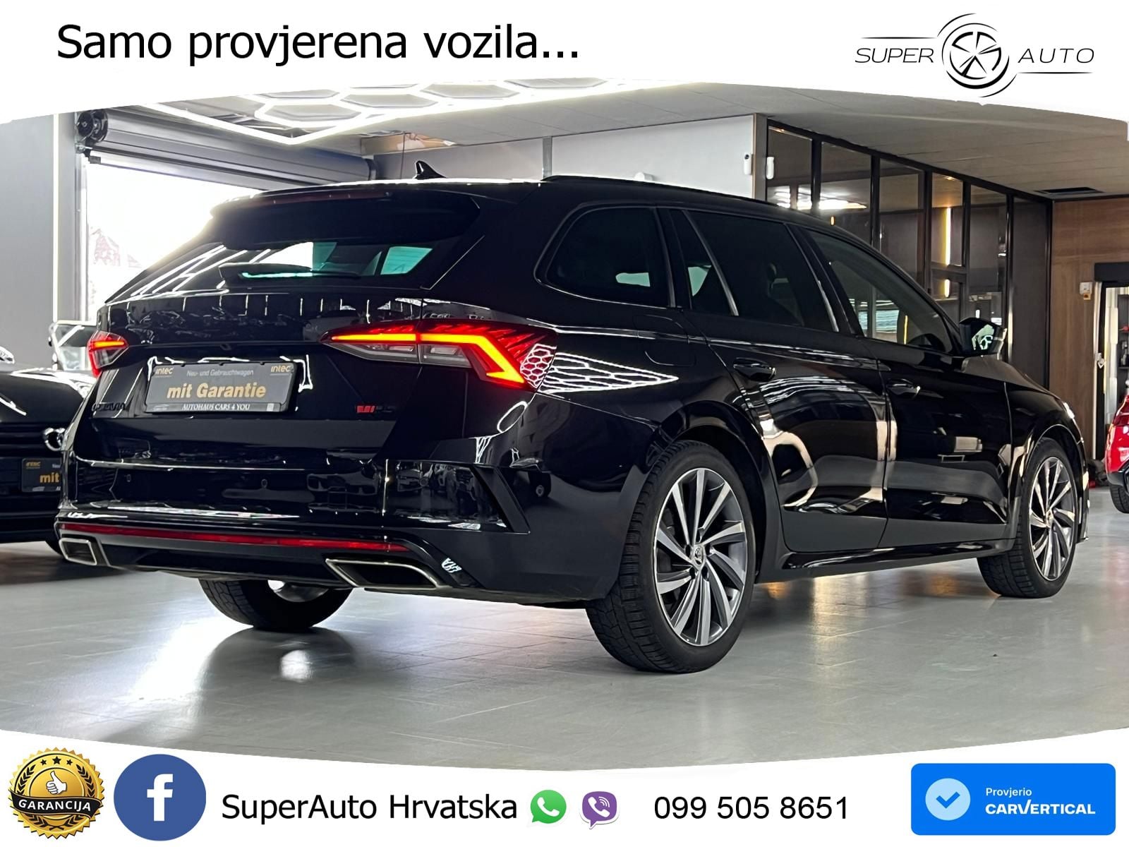 Škoda Octavia Combi RS 2.0 TDI (200 KS) DSG